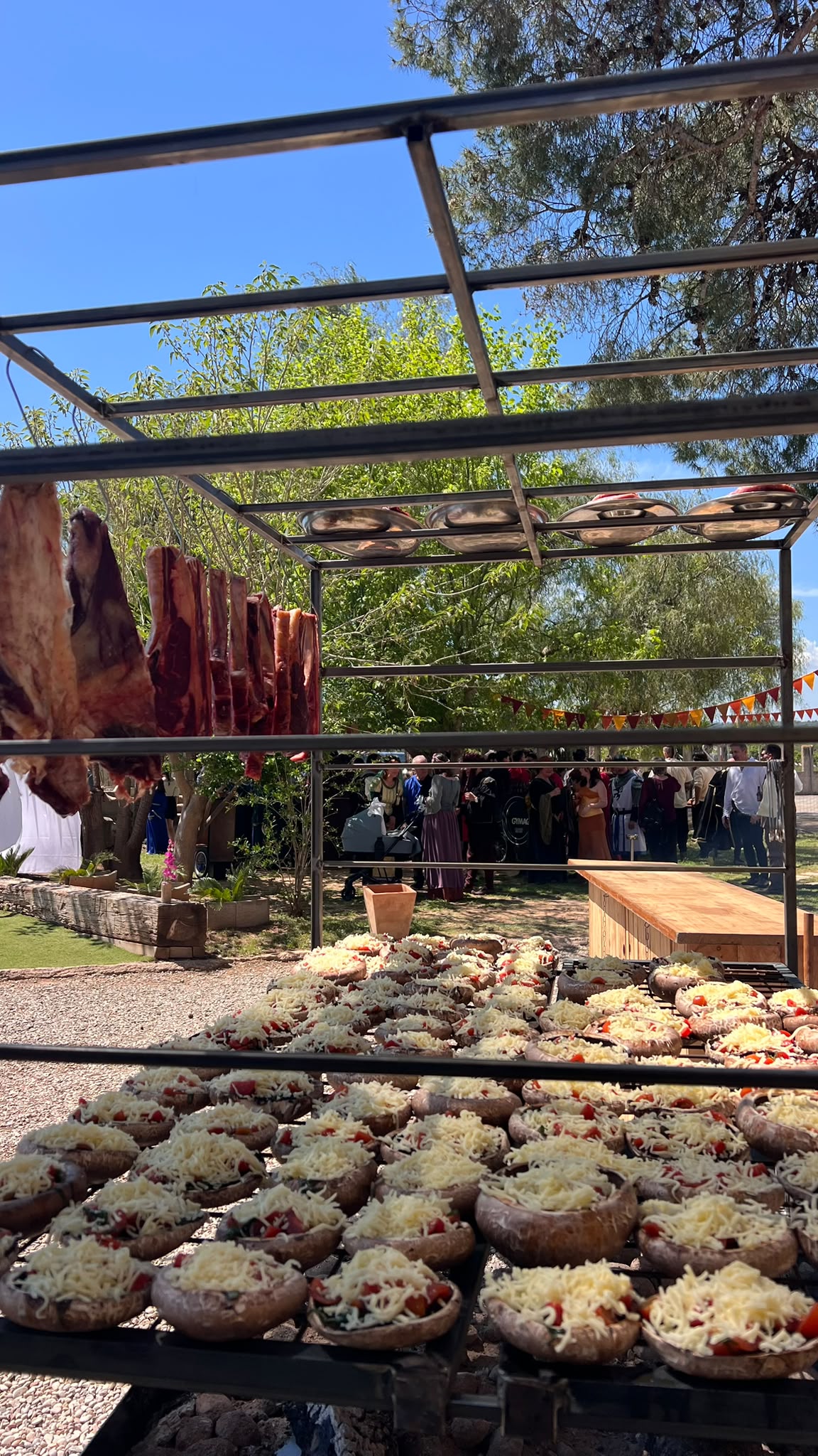 La Pampa Large — parrilla argentina de fuego abierto para eventos